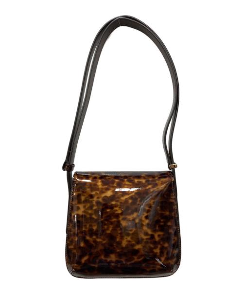 GIORGIO ARMANI（ジョルジョアルマーニ）GIORGIO ARMANI (ジョルジョアルマーニ) ワンショルダーバッグ ブラウンの古着・服飾アイテム