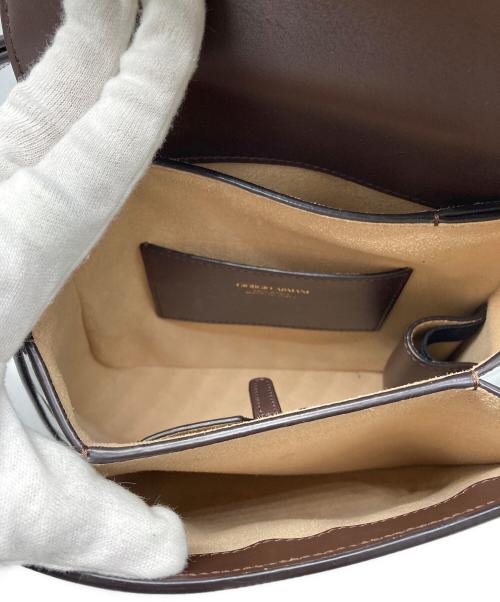 GIORGIO ARMANI（ジョルジョアルマーニ）GIORGIO ARMANI (ジョルジョアルマーニ) ワンショルダーバッグ ブラウンの古着・服飾アイテム