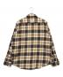 LEVI'S (リーバイス) JJJJound (ジョウンド) Plaid Shirt ベージュ サイズ:M：17000円