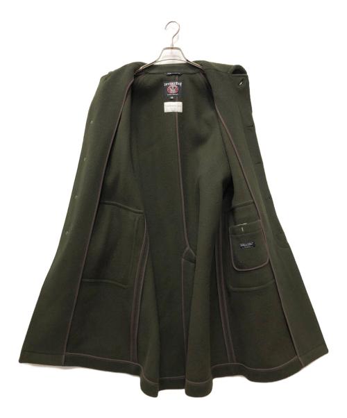 TOMORROW LAND（トゥモローランド）TOMORROW LAND (トゥモローランド) INVERTERE (インバーティア) ウールステンカラーコート オリーブ サイズ:38の古着・服飾アイテム