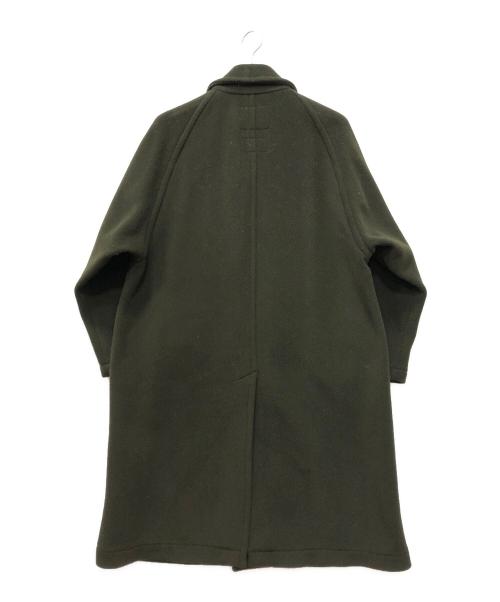 TOMORROW LAND（トゥモローランド）TOMORROW LAND (トゥモローランド) INVERTERE (インバーティア) ウールステンカラーコート オリーブ サイズ:38の古着・服飾アイテム