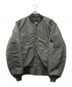 AVIREXアヴィレックス）の古着「MA-1ジャケット」｜グリーン