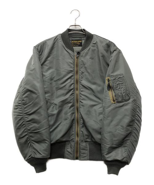 AVIREX（アヴィレックス）AVIREX (アヴィレックス) MA-1ジャケット グリーン サイズ:XLの古着・服飾アイテム