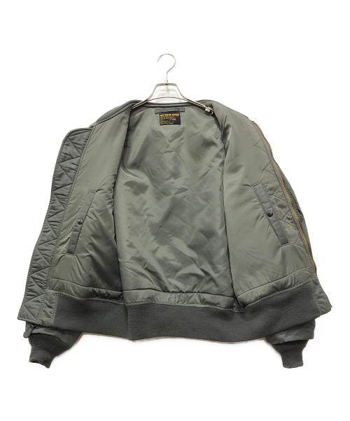 AVIREX（アヴィレックス）AVIREX (アヴィレックス) MA-1ジャケット グリーン サイズ:XLの古着・服飾アイテム