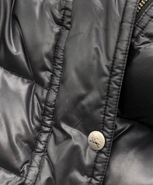 BURBERRY BLUE LABEL（バーバリーロンドンブルーレーベル）BURBERRY BLUE LABEL (バーバリーロンドンブルーレーベル) ダウンコート ブラック サイズ:38の古着・服飾アイテム