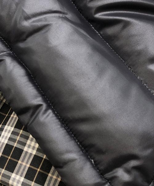 BURBERRY BLUE LABEL（バーバリーロンドンブルーレーベル）BURBERRY BLUE LABEL (バーバリーロンドンブルーレーベル) ダウンコート ブラック サイズ:38の古着・服飾アイテム