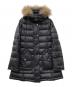 BURBERRY BLUE LABEL（バーバリーロンドンブルーレーベル）の古着「ダウンコート」｜ブラック