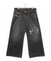 DIESEL（ディーゼル）の古着「relaxed jeans d-rise」｜ブラック