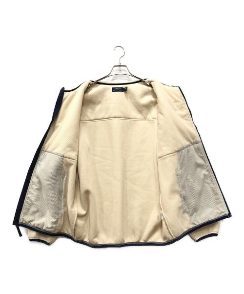 POLO RALPH LAUREN（ポロ・ラルフローレン）POLO RALPH LAUREN (ポロ・ラルフローレン) ジップアップボアジャケット アイボリー サイズ:Lの古着・服飾アイテム