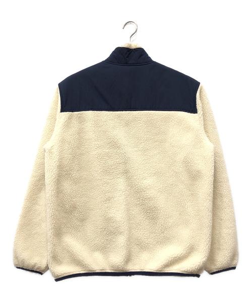 POLO RALPH LAUREN（ポロ・ラルフローレン）POLO RALPH LAUREN (ポロ・ラルフローレン) ジップアップボアジャケット アイボリー サイズ:Lの古着・服飾アイテム