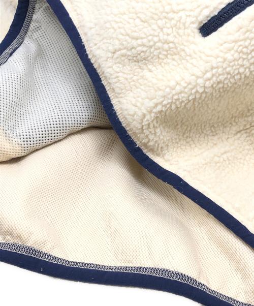 POLO RALPH LAUREN（ポロ・ラルフローレン）POLO RALPH LAUREN (ポロ・ラルフローレン) ジップアップボアジャケット アイボリー サイズ:Lの古着・服飾アイテム
