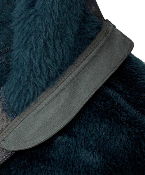 and wander（アンドワンダー）and wander (アンドワンダー) high loft fleece hoodie ブルー サイズ:4の古着・服飾アイテム