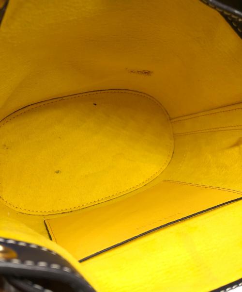 TORY BURCH（トリーバーチ）TORY BURCH (トリーバーチ) 巾着ショルダーバッグ ネイビー サイズ:下記参照の古着・服飾アイテム