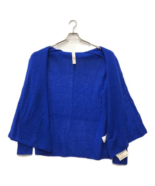 SHINYA KOZUKA（シンヤコズカ）SHINYA KOZUKA (シンヤコズカ) NOTHING SPECIAL KNITTED SHIRT ブルー サイズ:Mの古着・服飾アイテム