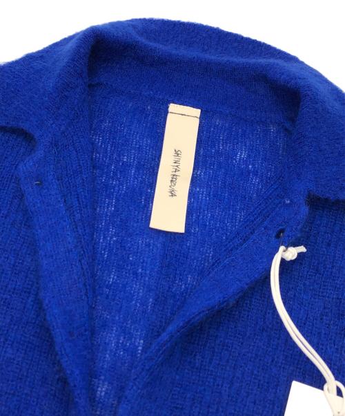 SHINYA KOZUKA（シンヤコズカ）SHINYA KOZUKA (シンヤコズカ) NOTHING SPECIAL KNITTED SHIRT ブルー サイズ:Mの古着・服飾アイテム