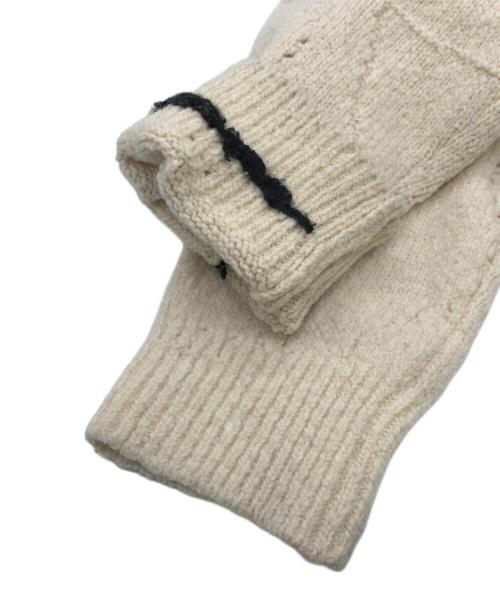 YOKE（ヨーク）YOKE (ヨーク) CONTINUOUS LINE EMBROIDERY SWEATER アイボリー サイズ:1の古着・服飾アイテム