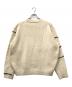 YOKE (ヨーク) CONTINUOUS LINE EMBROIDERY SWEATER アイボリー サイズ:1：21000円
