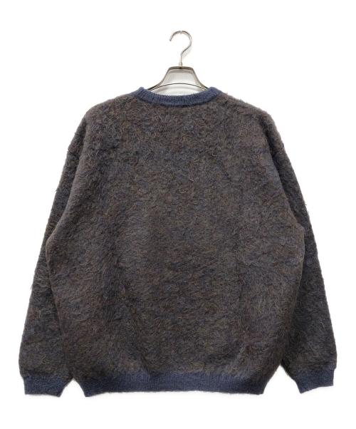 YOKE（ヨーク）YOKE (ヨーク) 4COLOR MIX JACQUARD MOHAIR CREWNECK ベージュ サイズ:2の古着・服飾アイテム