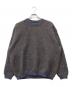 YOKE（ヨーク）の古着「4COLOR MIX JACQUARD MOHAIR CREWNECK」｜ベージュ