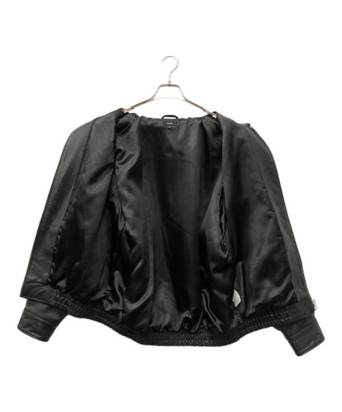 BEAMS（ビームス）BEAMS (ビームス) レザージャケット ブラック サイズ:Mの古着・服飾アイテム