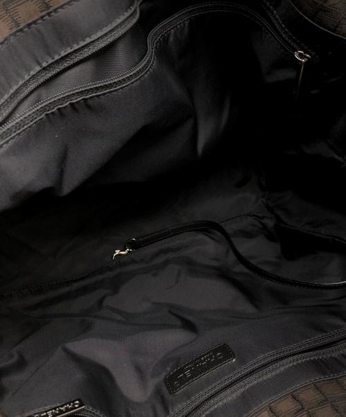 CHANEL（シャネル）CHANEL (シャネル) ニュートラベルライントートMM ブラウン サイズ:下記参照の古着・服飾アイテム