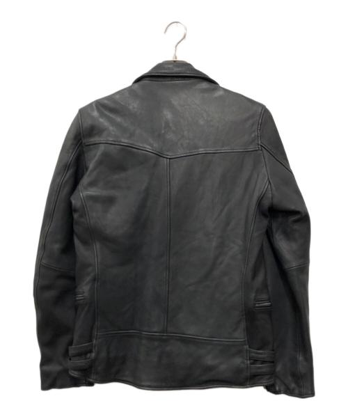 LHP（エルエイチピー）LHP (エルエイチピー) ライダースジャケット ブラック サイズ:Lの古着・服飾アイテム