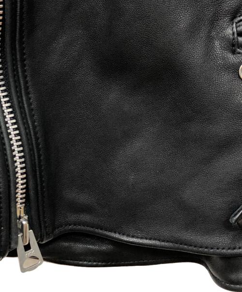 LHP（エルエイチピー）LHP (エルエイチピー) ライダースジャケット ブラック サイズ:Lの古着・服飾アイテム