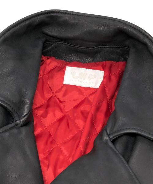 LHP（エルエイチピー）LHP (エルエイチピー) ライダースジャケット ブラック サイズ:Lの古着・服飾アイテム