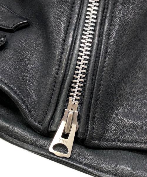 LHP（エルエイチピー）LHP (エルエイチピー) ライダースジャケット ブラック サイズ:Lの古着・服飾アイテム