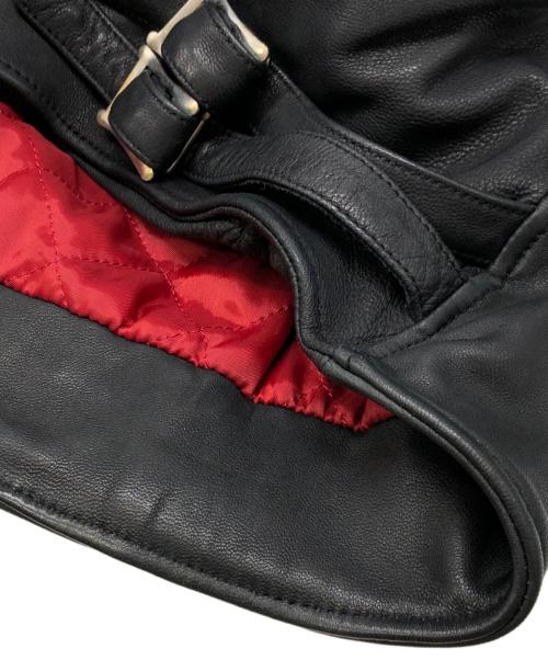 LHP（エルエイチピー）LHP (エルエイチピー) ライダースジャケット ブラック サイズ:Lの古着・服飾アイテム