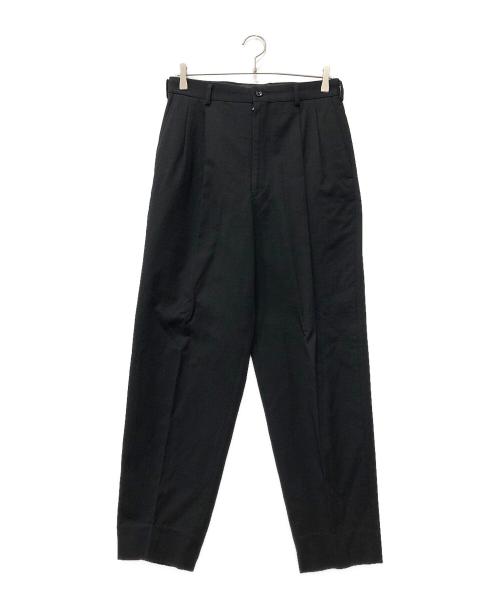 COMME des GARCONS HOMME（コムデギャルソン オム）COMME des GARCONS HOMME (コムデギャルソン オム) 2タックパンツ ブラック サイズ:Mの古着・服飾アイテム