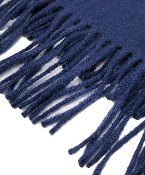 JOHNSTONS（ジョンストンズ）JOHNSTONS (ジョンストンズ) カシミヤストール ネイビー サイズ:下記参照の古着・服飾アイテム