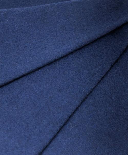 JOHNSTONS（ジョンストンズ）JOHNSTONS (ジョンストンズ) カシミヤストール ネイビー サイズ:下記参照の古着・服飾アイテム