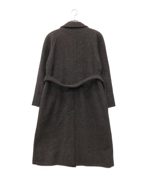 BURBERRY LONDON（バーバリーロンドン）BURBERRY LONDON (バーバリーロンドン) ダブルウールコート ブラウン サイズ:11の古着・服飾アイテム