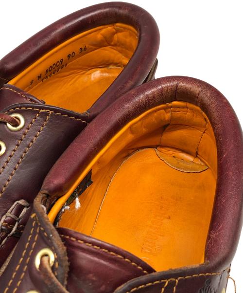 Timberland（ティンバーランド）Timberland (ティンバーランド) デッキシューズ ボルドー サイズ:9の古着・服飾アイテム