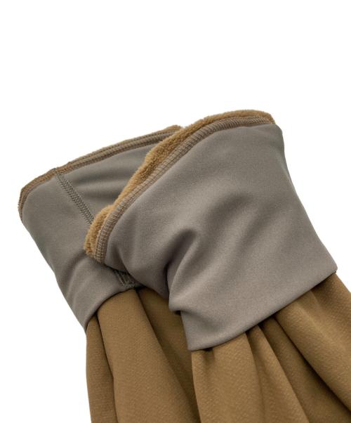 meanswhile（ミーンズワイル）meanswhile (ミーンズワイル) Brushed Lining Jog Hoodie ブラウン サイズ:02の古着・服飾アイテム