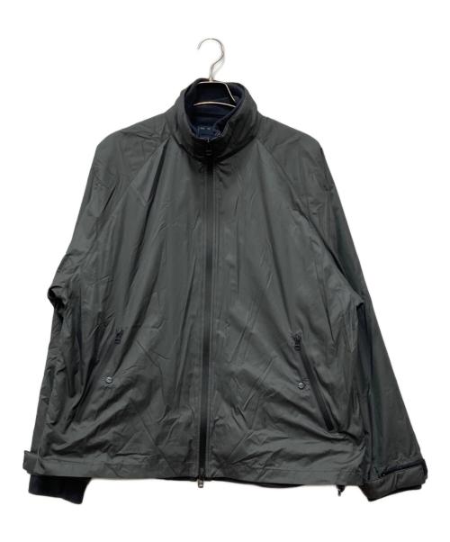 meanswhile（ミーンズワイル）meanswhile (ミーンズワイル) Polartec Fleece Overwrap Jacket グレー サイズ:03の古着・服飾アイテム