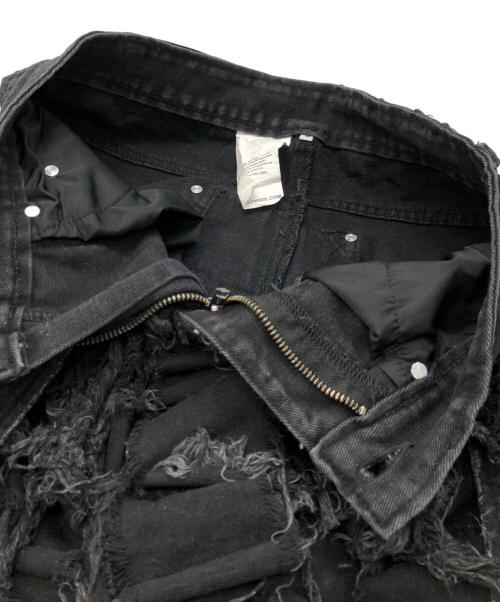 UNIZ（ユニズ）UNIZ (ユニズ) BLACK MONSTER PANTS ブラックの古着・服飾アイテム