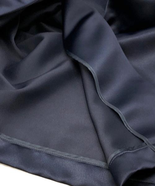 edit & co.（エディットアンドコー）edit & co. (エディットアンドコー) Satin Coat ネイビー サイズ:下記参照の古着・服飾アイテム