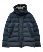 PEUTEREYピューテリー）の古着「ラビットファーダウンジャケット」｜ネイビー
