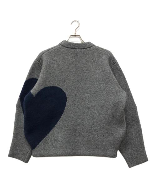 NKNIT（ンニット）NKNIT (ンニット) pattern knit グレーの古着・服飾アイテム