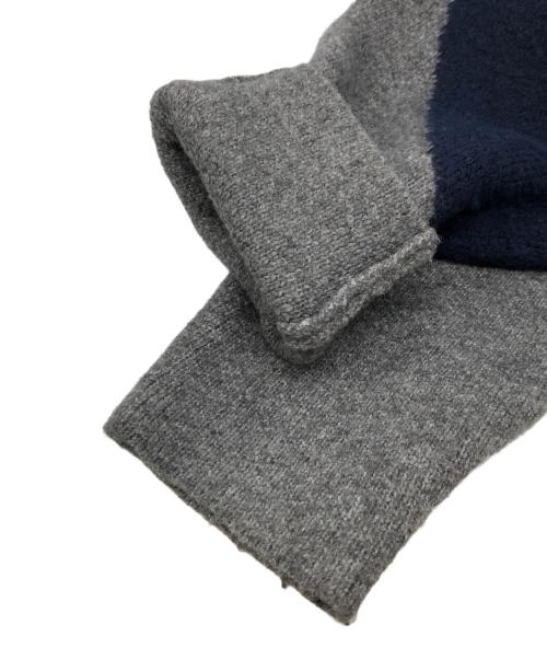 NKNIT（ンニット）NKNIT (ンニット) pattern knit グレーの古着・服飾アイテム