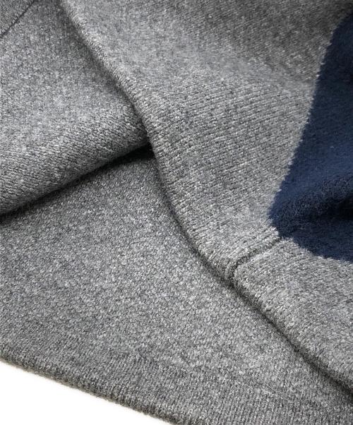 NKNIT（ンニット）NKNIT (ンニット) pattern knit グレーの古着・服飾アイテム