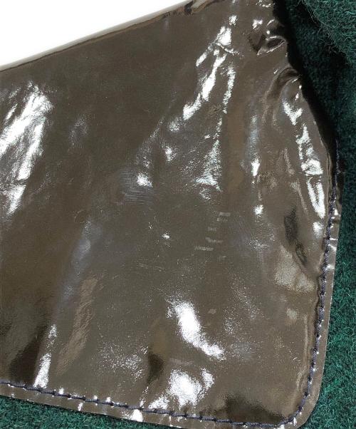 MIU MIU（ミュウミュウ）MIU MIU (ミュウミュウ) ウールエナメル切替ベスト グリーン サイズ:38の古着・服飾アイテム