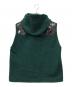 MIU MIU (ミュウミュウ) ウールエナメル切替ベスト グリーン サイズ:38：25000円