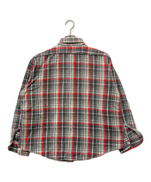 WINTER KING（ウィンターキング）WINTER KING (ウィンターキング) 60’s長袖チェックフランネルシャツ グレー サイズ:下記参照の古着・服飾アイテム