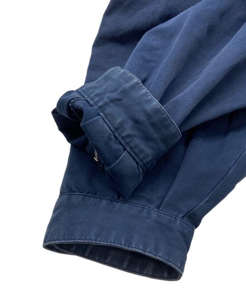 J.CREW（ジェイクルー）J.CREW (ジェイクルー) バイカラーコットンアノラックパーカー ネイビー サイズ:Mの古着・服飾アイテム