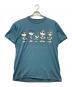 90'S PEANUTS（90年代ピーナッツ）の古着「キャラクタープリントTシャツ」｜グリーン
