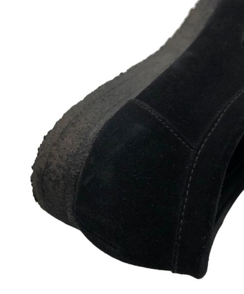 CLARKS（クラークス）CLARKS (クラークス) ワラビーシューズ ブラック サイズ:25cmの古着・服飾アイテム