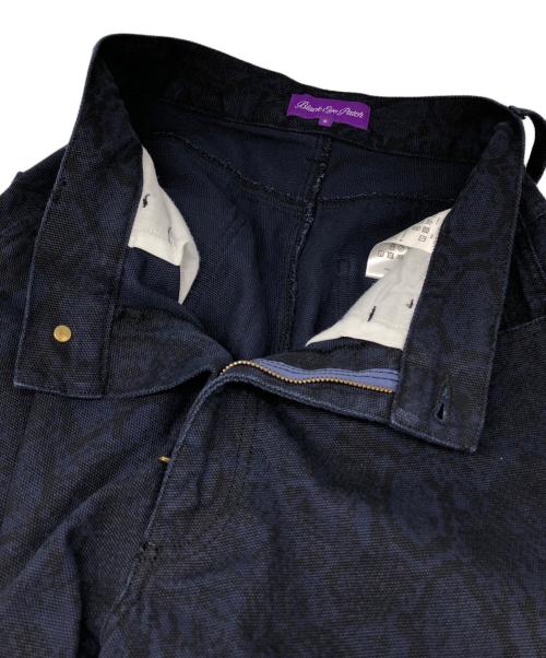 BlackEyePatch（ブラックアイパッチ）BlackEyePatch (ブラックアイパッチ) PYTHON PATTERNED ショーツ ネイビー サイズ:Sの古着・服飾アイテム